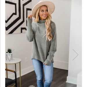 Pink Lily “If you’ll love me” Sage Sweater Size S